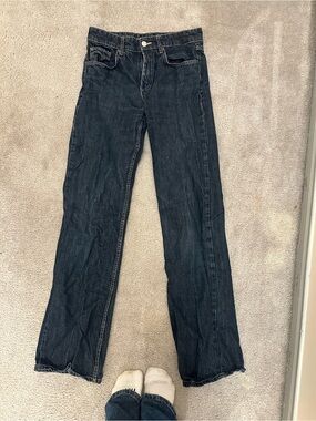 Zara dark blue jeans